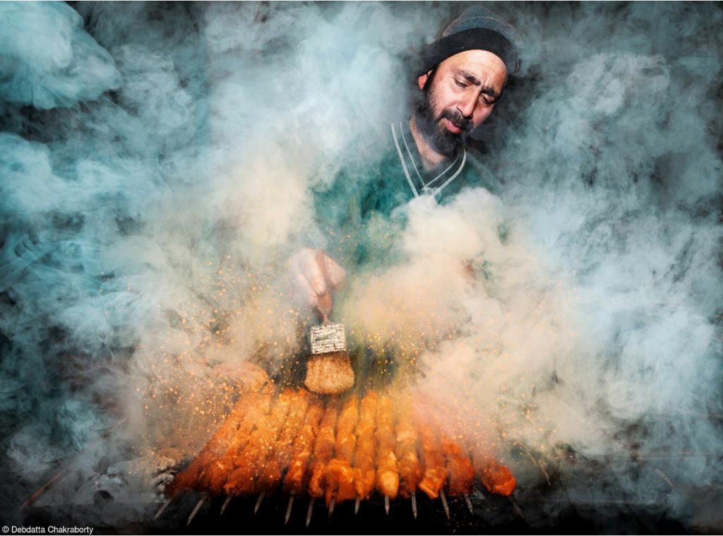 Kebabiyana by Debdatta Chakraborty, India. Overall Winner of Pink Lady® Food Photographer of the Year 2022.