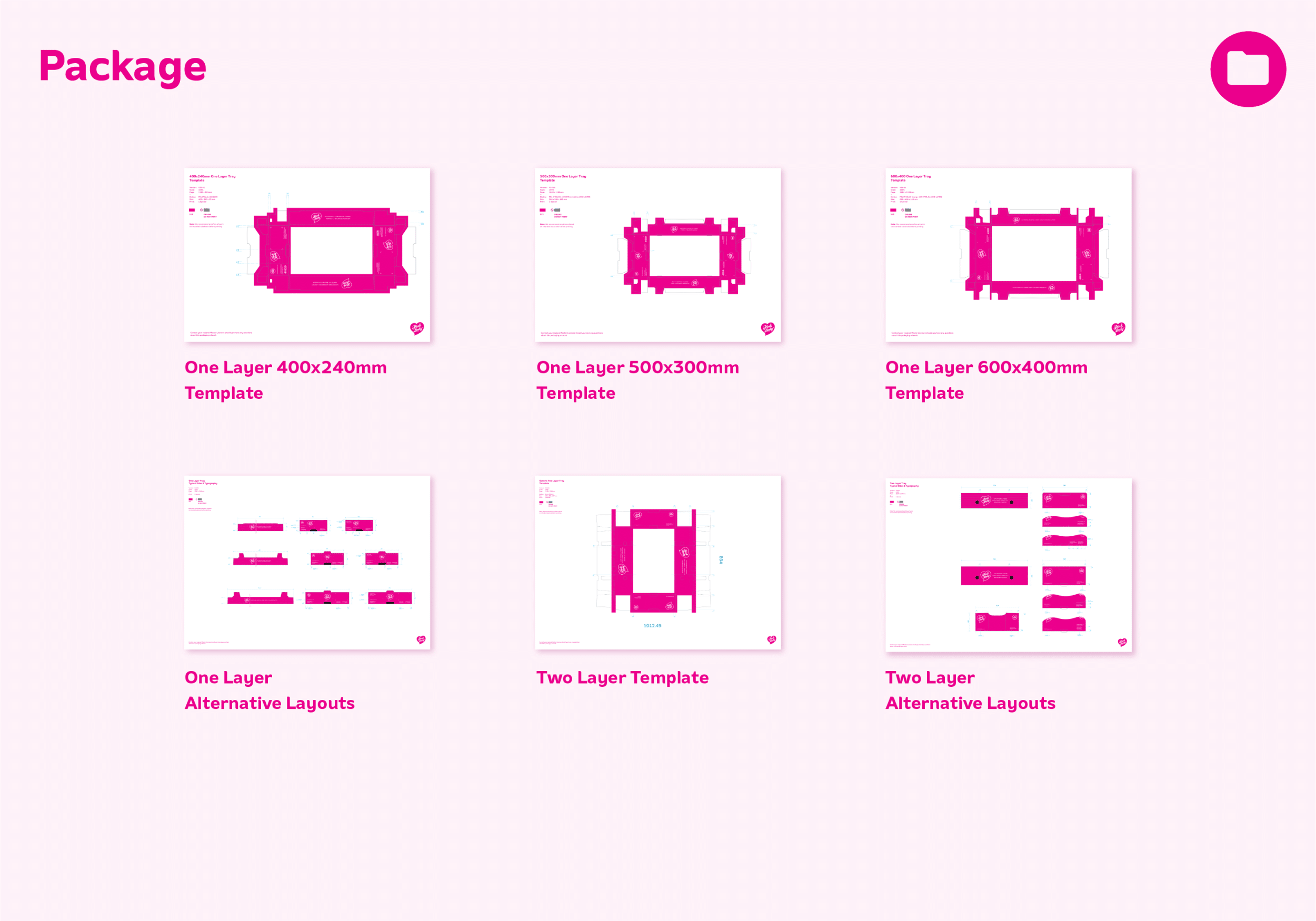 Layer trays download package contents
